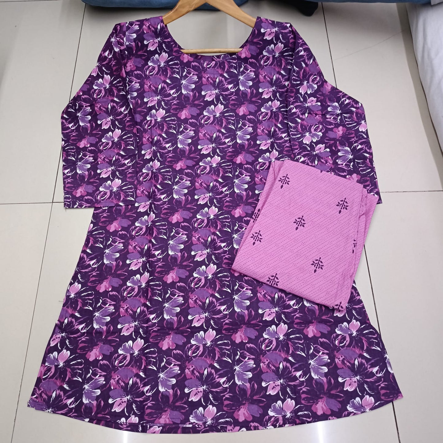 Cotton Printed Cordset